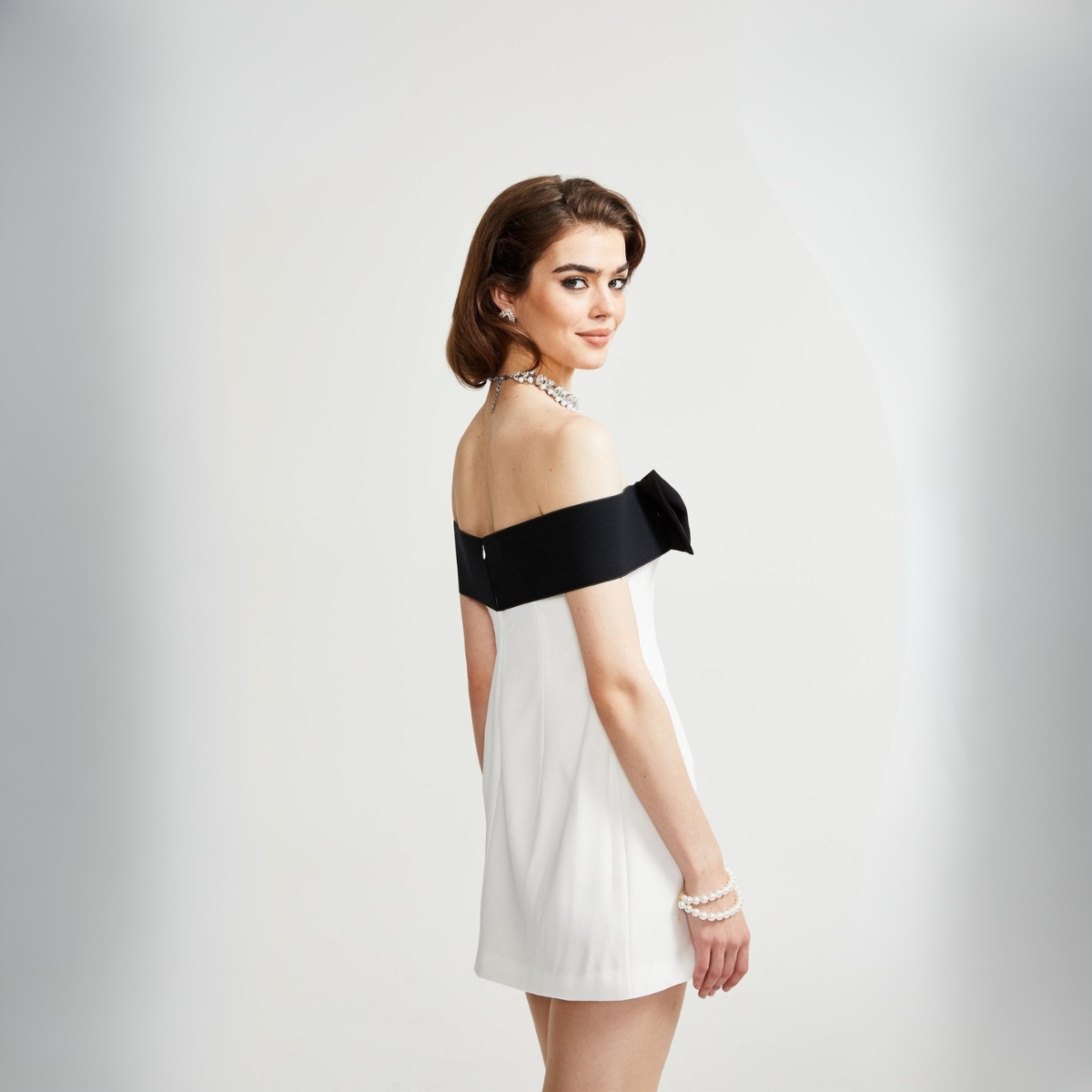 Vestido Lazo Negro