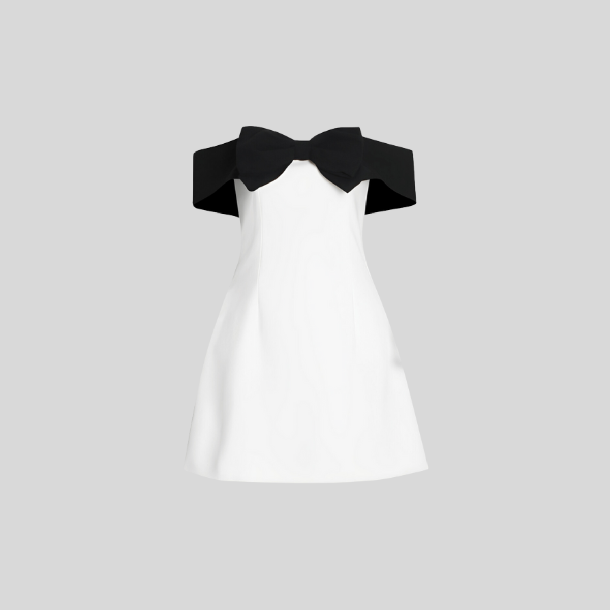 Vestido Lazo Negro