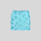 Minissaia Blaue Rose Azul Bebê