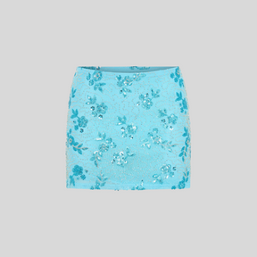 Minissaia Blaue Rose Azul Bebê